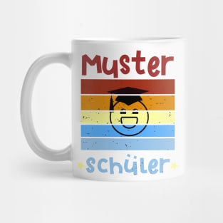 Musterschüler Smile Schulbeginn T shirt Mug